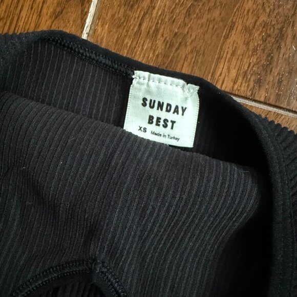 Sunday Best Ribbed Halter Top Set (Sinchseamless) - Picture 4 of 5